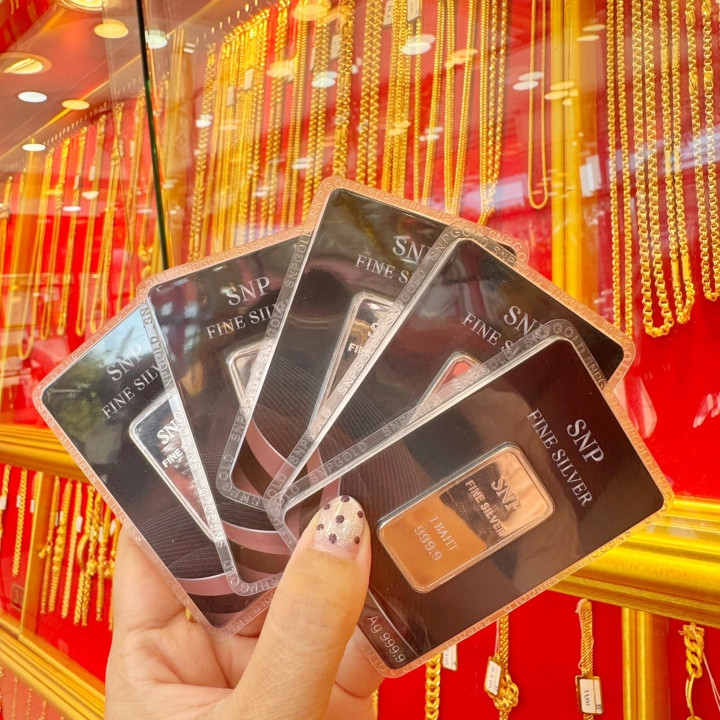 Pure Silver Bar 0.999 1 Baht - Thailand's Standard