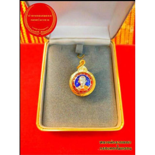 镀金龙婆瑞佛牌吊坠