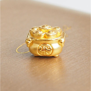 Anya Gold Ingot Pot - Premium 99.9% Pure Gold