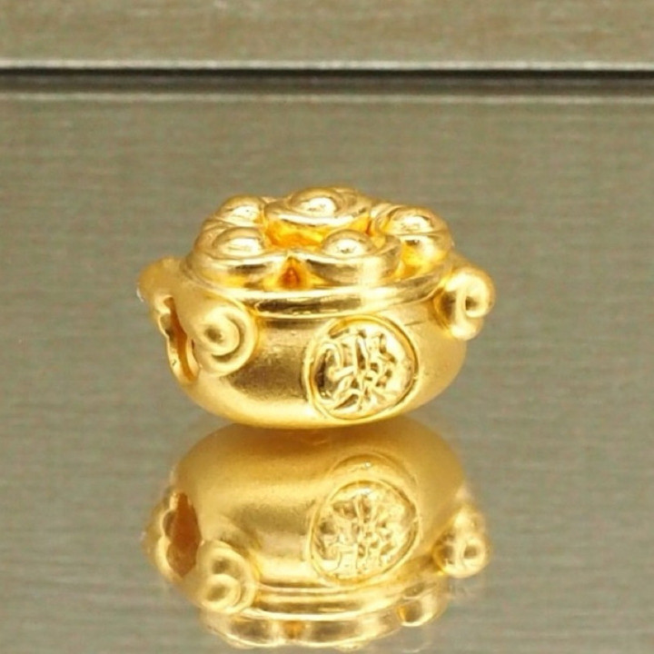 安雅金锭罐 - 优质99.9%纯金