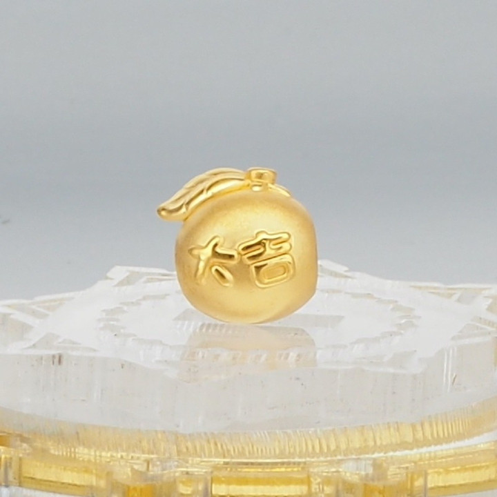 Pure Gold Anya Charm | Elegant 24K Design (0.35-0.4g)