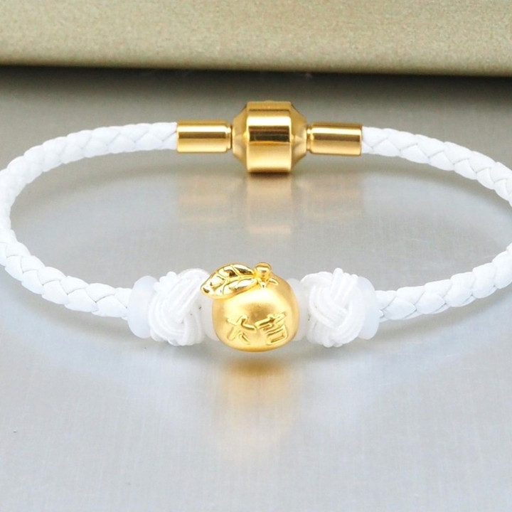 Pure Gold Anya Charm | Elegant 24K Design (0.35-0.4g)