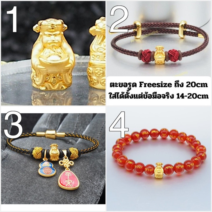 黄金安雅雕像：99.9%纯金，财富与好运护身符