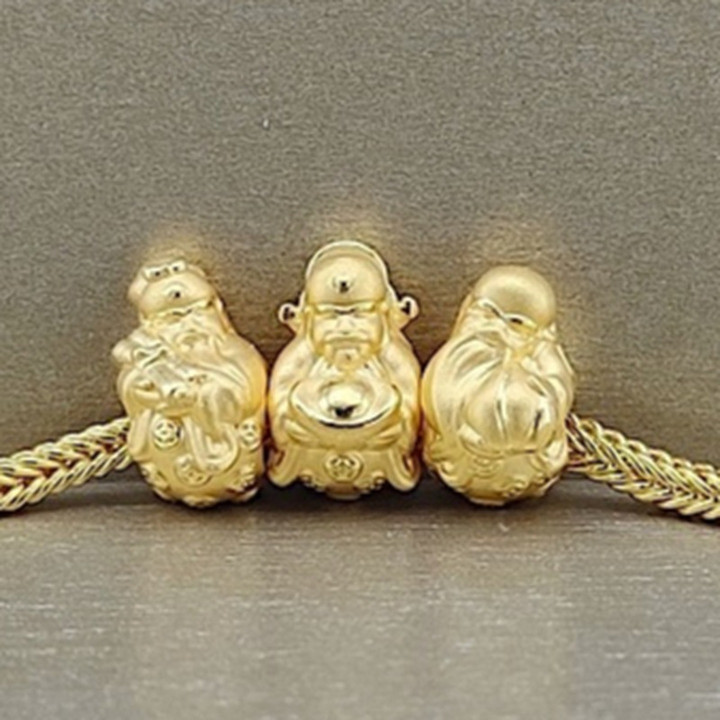 纯金 Anya 吊坠 Hok Lok Siu - S 号 (1.25克)