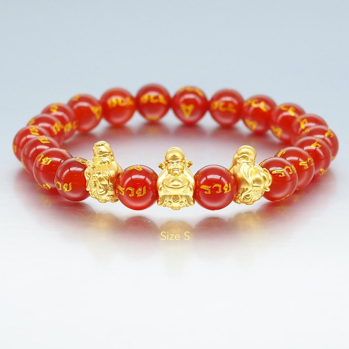 纯金 Anya 吊坠 Hok Lok Siu - S 号 (1.25克)