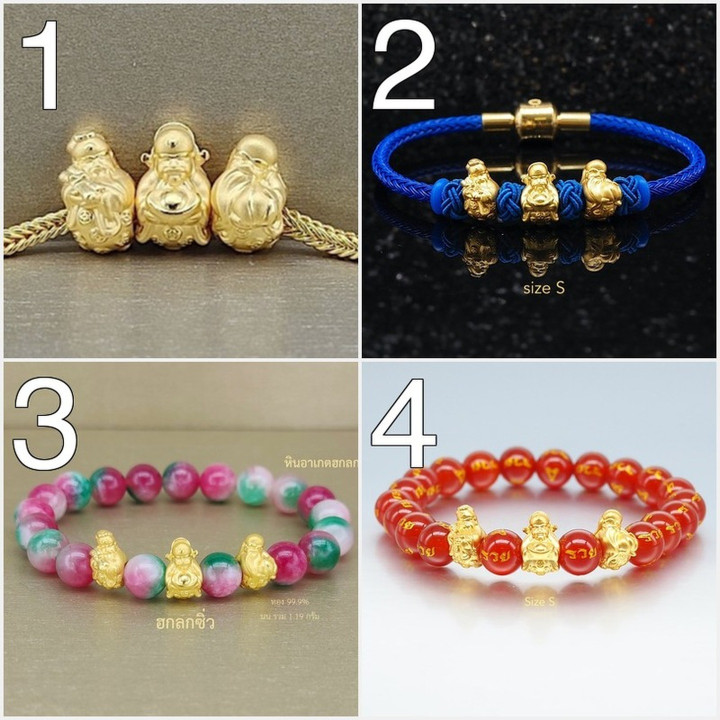 纯金 Anya 吊坠 Hok Lok Siu - S 号 (1.25克)