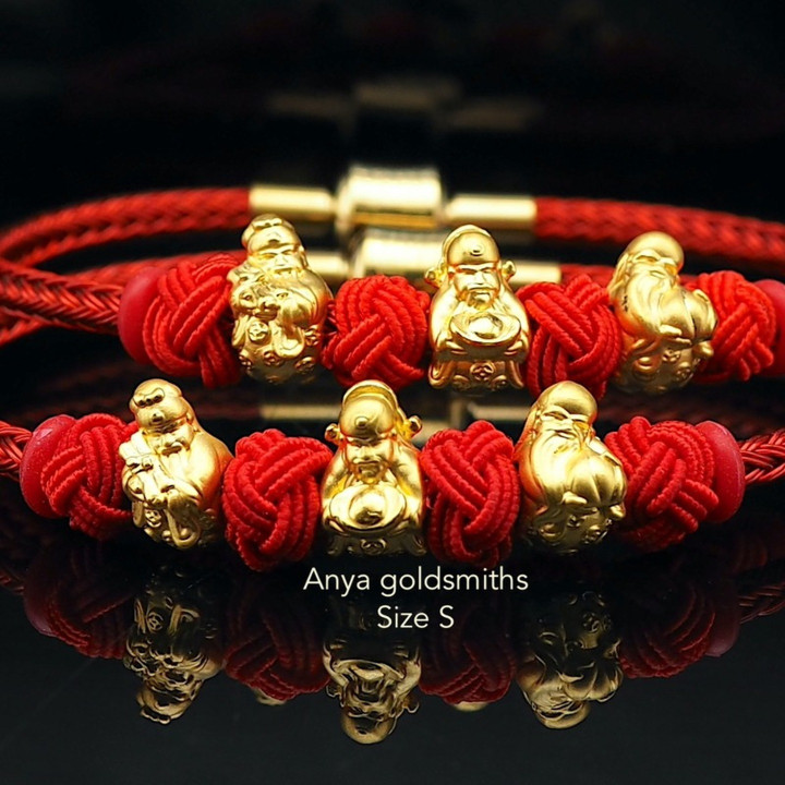 纯金 Anya 吊坠 Hok Lok Siu - S 号 (1.25克)