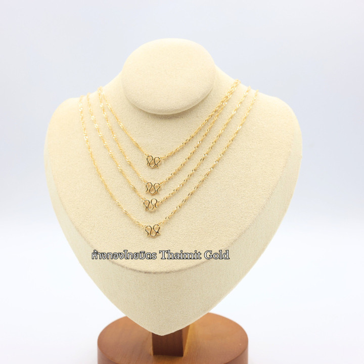 纯银镀18K金项链 | 3款设计