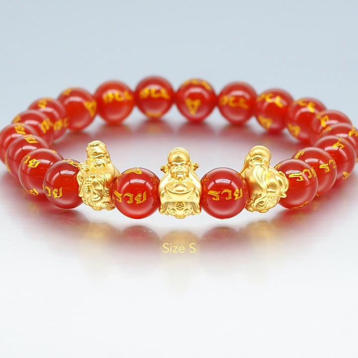 纯金 Anya 吊坠 Hok Lok Siu - S 号 (1.25克)