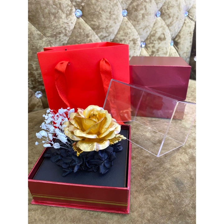 Gold Plated Gift Box - Valentine's Day Present
