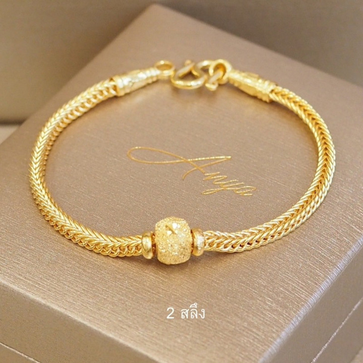 Luxurious 24k Gold Bracelet with Customizable Design