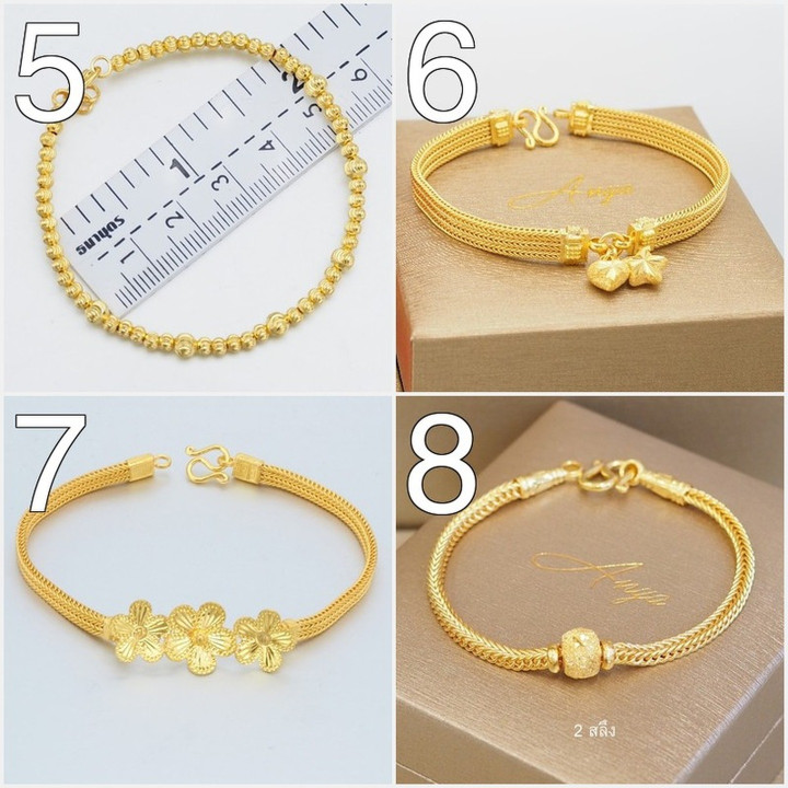 Luxurious 24k Gold Bracelet with Customizable Design