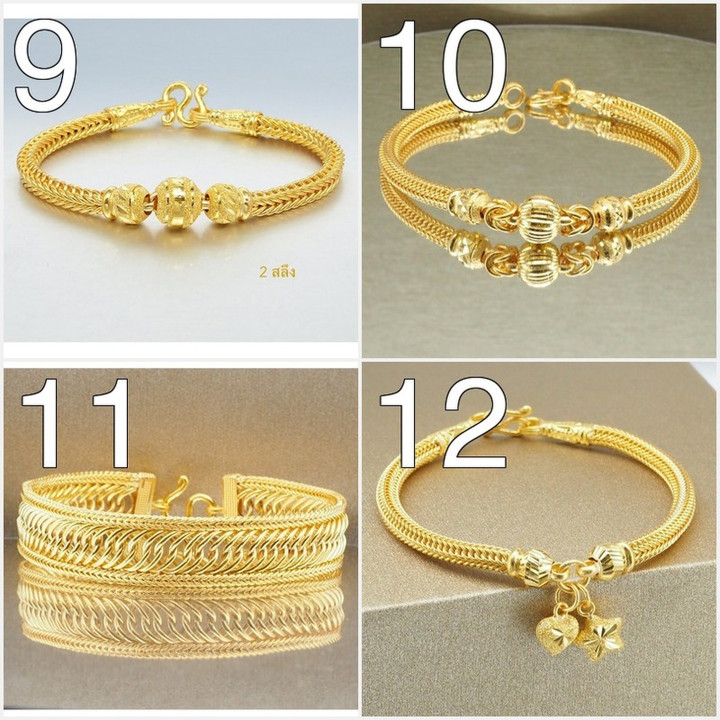Luxurious 24k Gold Bracelet with Customizable Design