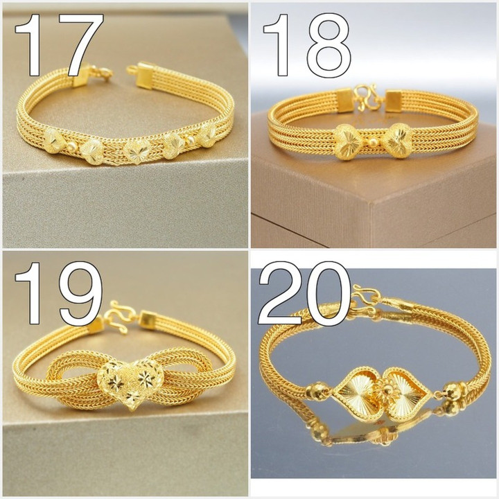 Luxurious 24k Gold Bracelet with Customizable Design