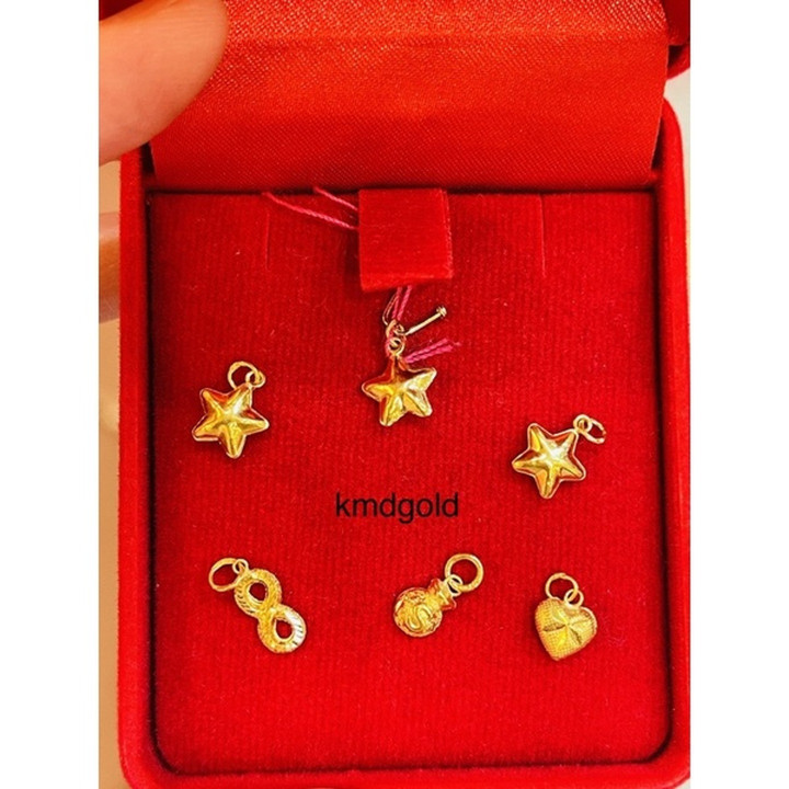 14K金吊坠（0.3克）- 真金首饰