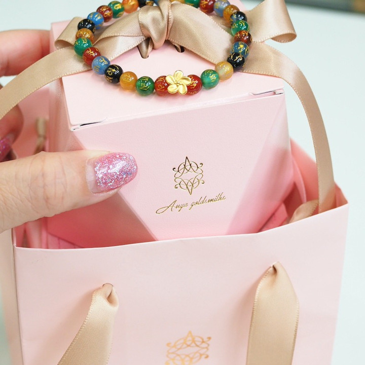 Pure Gold Hibiscus Flower Charm by Anya | Fine Jewelry