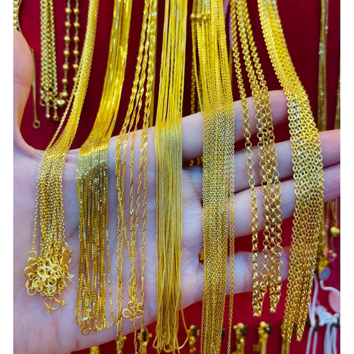 纯金项链 - KMDGold 96.5% .999 精金