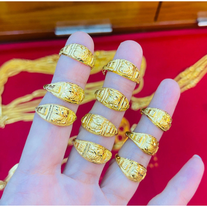 金戒指（1克），正品KMDGOLD