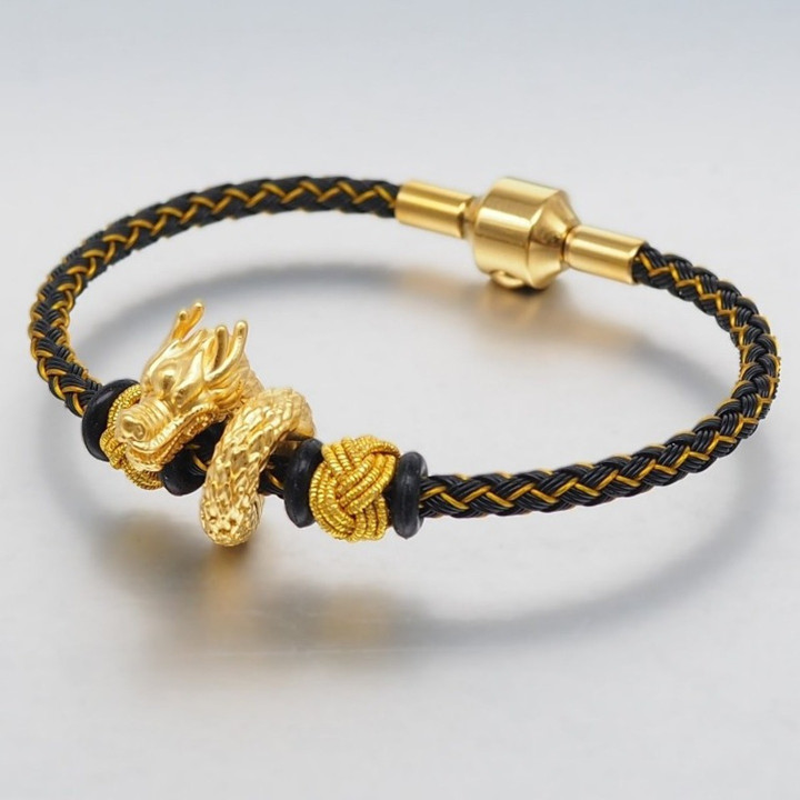 Pure Gold Anya Golden Dragon Charm (0.95-1g)