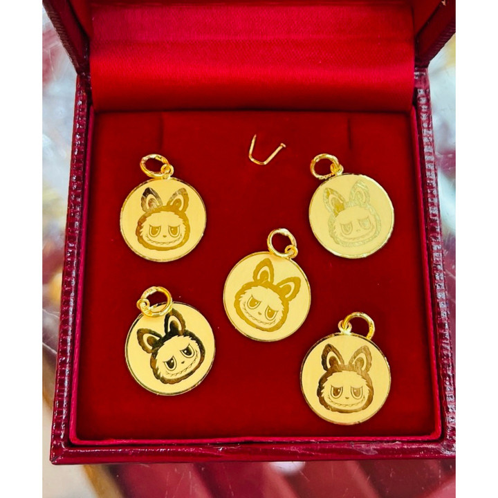 1 Gram Genuine Gold Pendant | Certificate Included