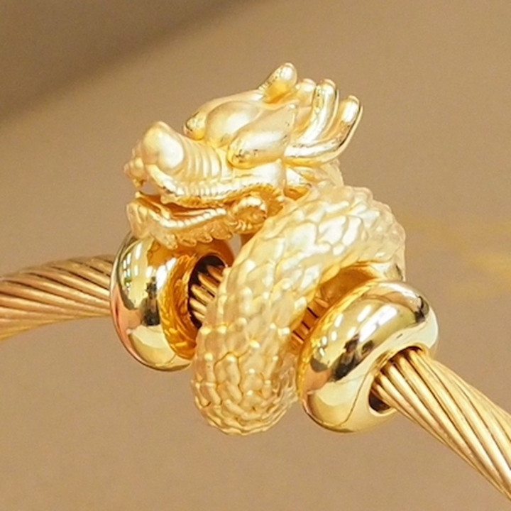 Pure Gold Anya Golden Dragon Charm (0.95-1g)