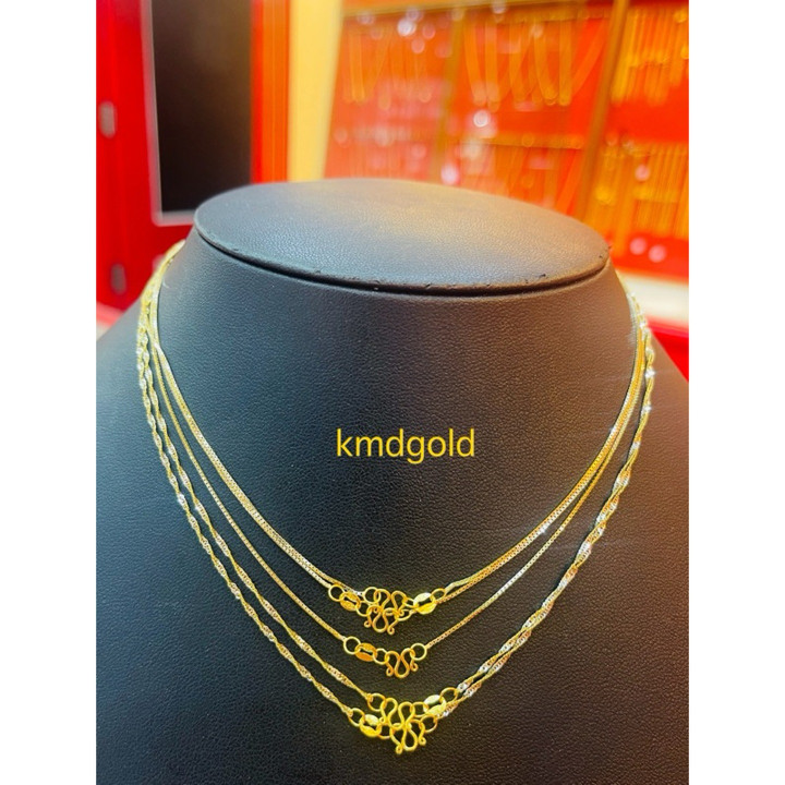 正品 0.5 盎司黄金项链（纯度 96.5%）- KMDGold