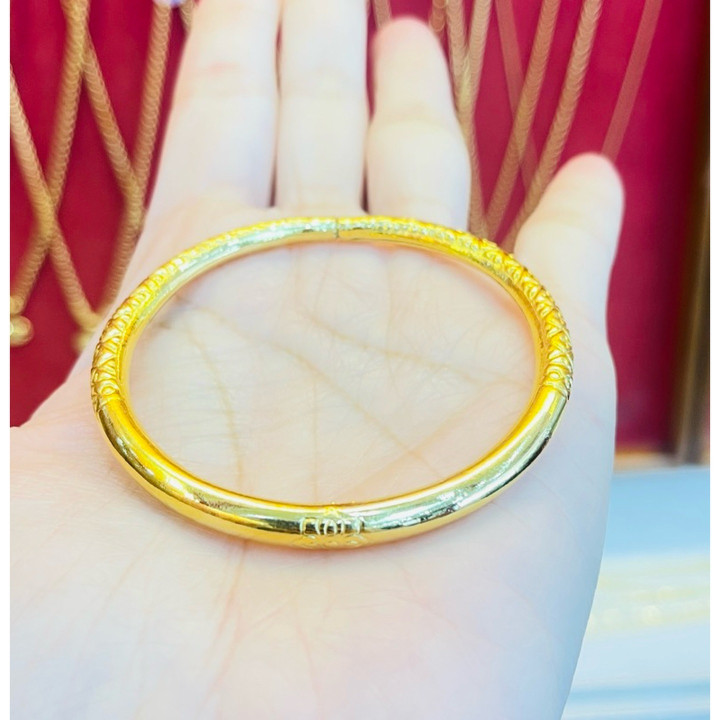 金色半 Saluang 手镯 | KMD黄金