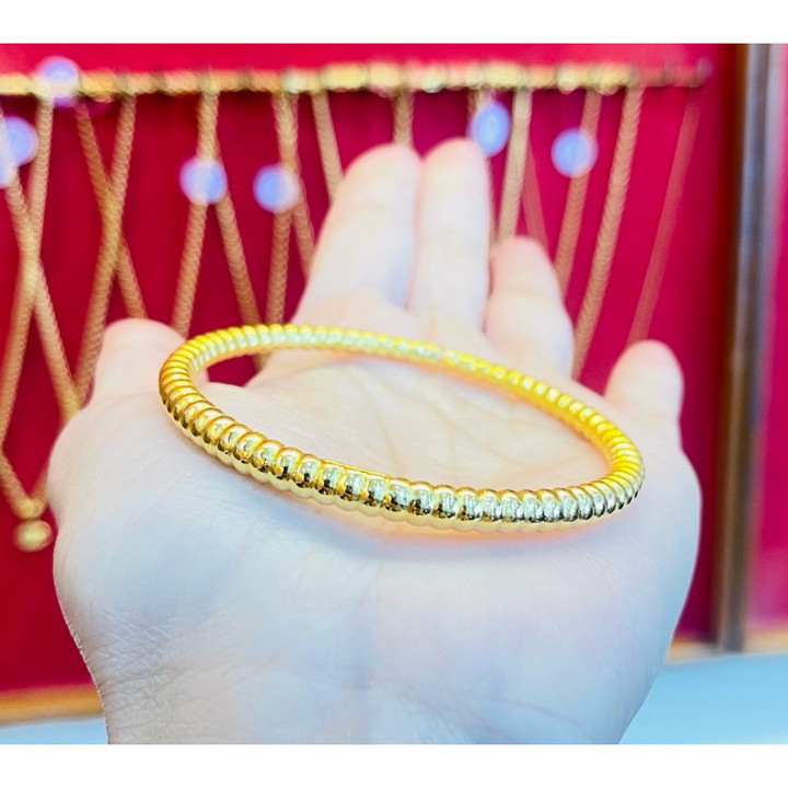 金色半 Saluang 手镯 | KMD黄金