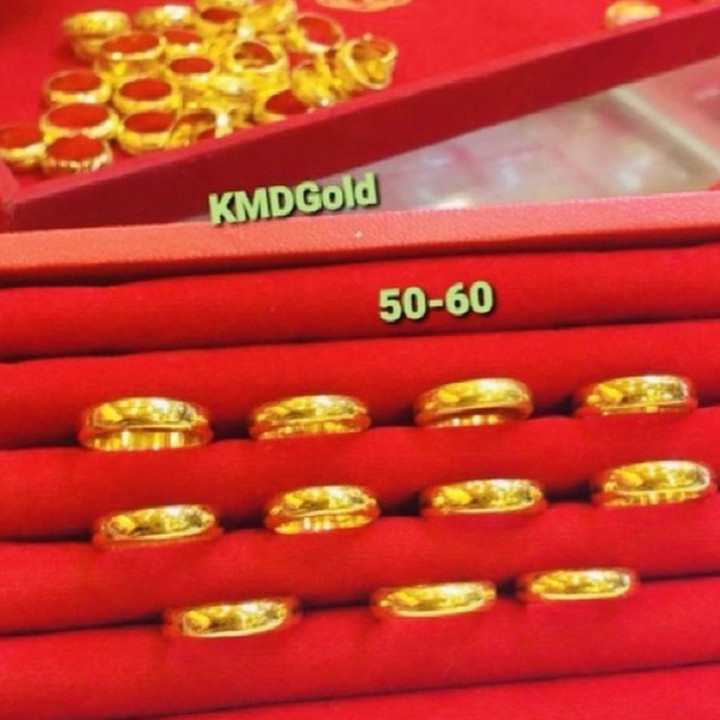 Solid Gold Salung Ring (14k) by KMDGold