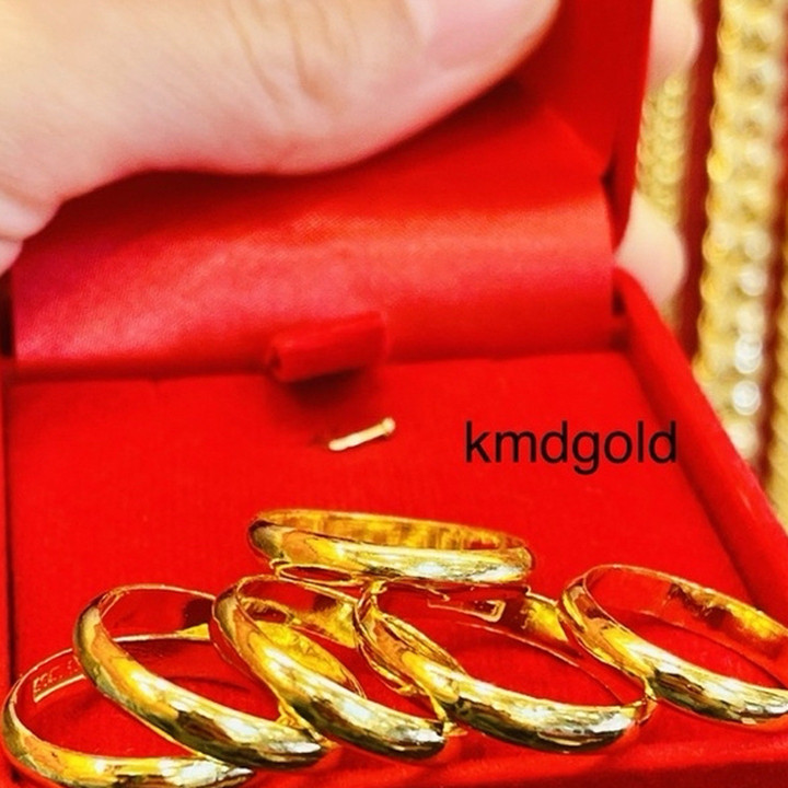 Solid Gold Salung Ring (14k) by KMDGold