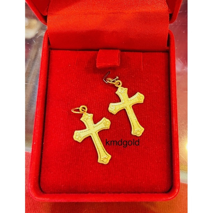 96.5% Pure Gold Pendant - KMDGold | Half-Salung Designs