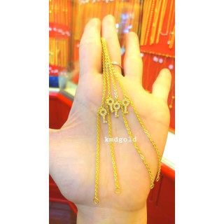 纯度96.5%黄金半萨鲁昂手镯 - KMDGold