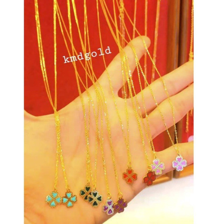 真金项链 - 半条萨隆（1.875克）