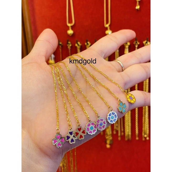 真金项链 - 半条萨隆（1.875克）