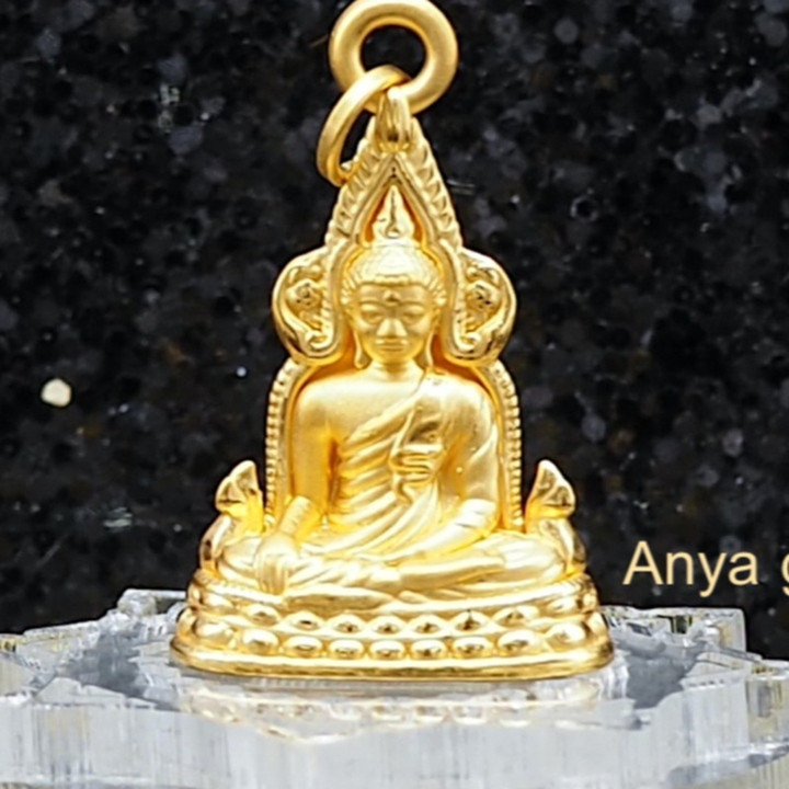 Pure Gold Anya Phra Phuttha Chinnarat Pendant