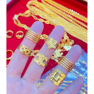 96.5%纯金戒指 - 可定制设计