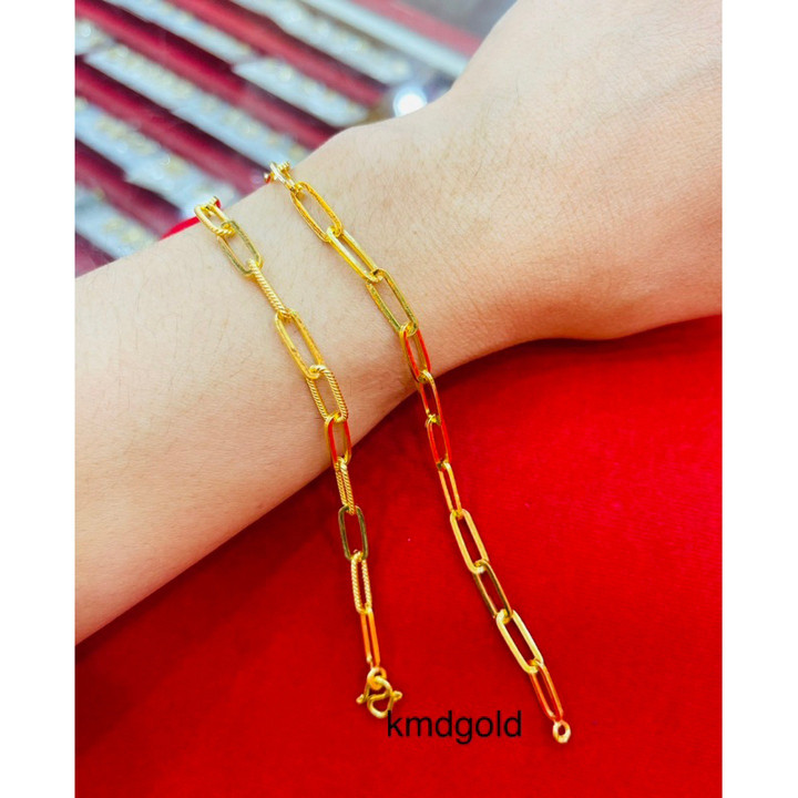 正品黄金 KMDGOLD 1-Salung 手镯