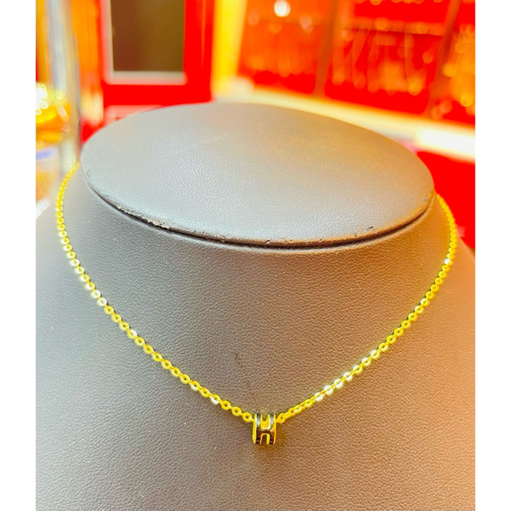 正品黄金 KMDGOLD 1-Salung 项链