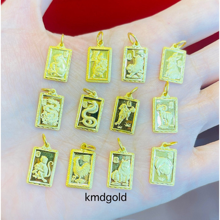 96.5% Pure Gold Salung Pendant - KMDGold