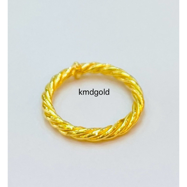 KMDGOLD 出品的 14K 真金 Salung 戒指