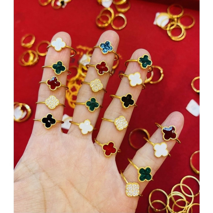 纯金时尚戒指 | KMDGold | 半萨隆