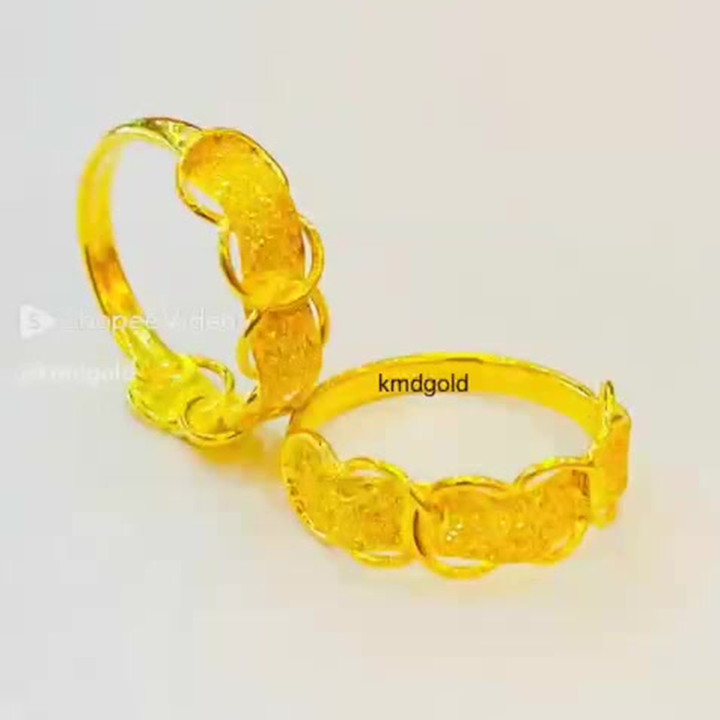 正品 14K 金 Salung 戒指 - KMDGOLD