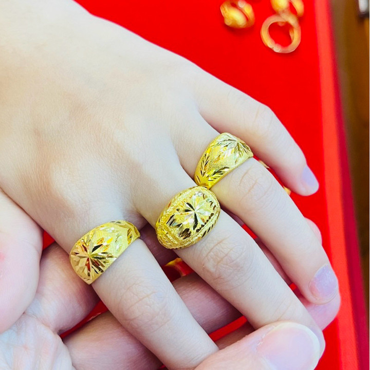 黄金儿童戒指 | KMDGOLD 半萨鲁昂（真品）