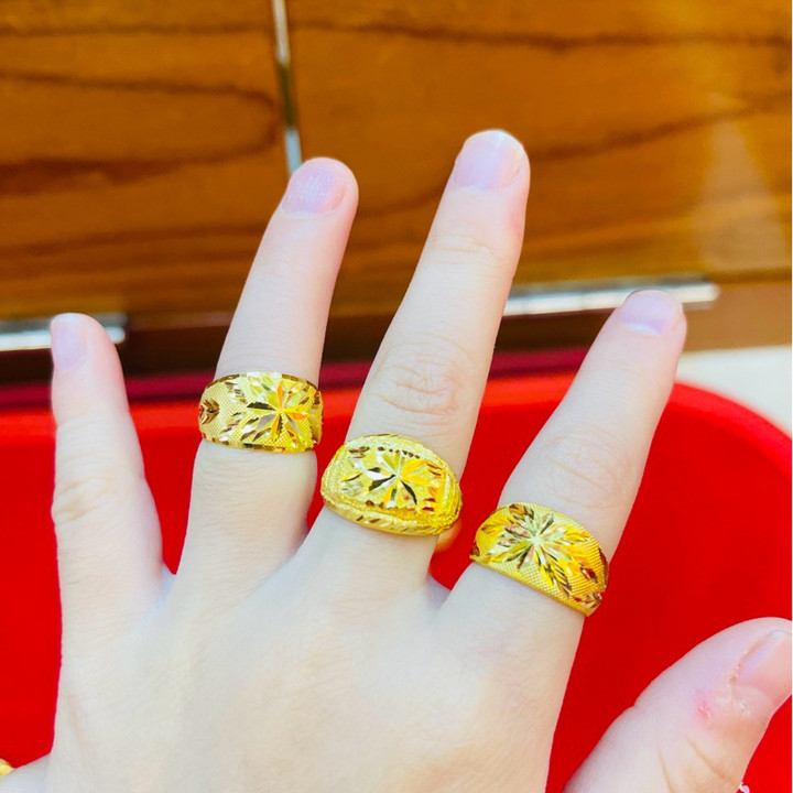 黄金儿童戒指 | KMDGOLD 半萨鲁昂（真品）