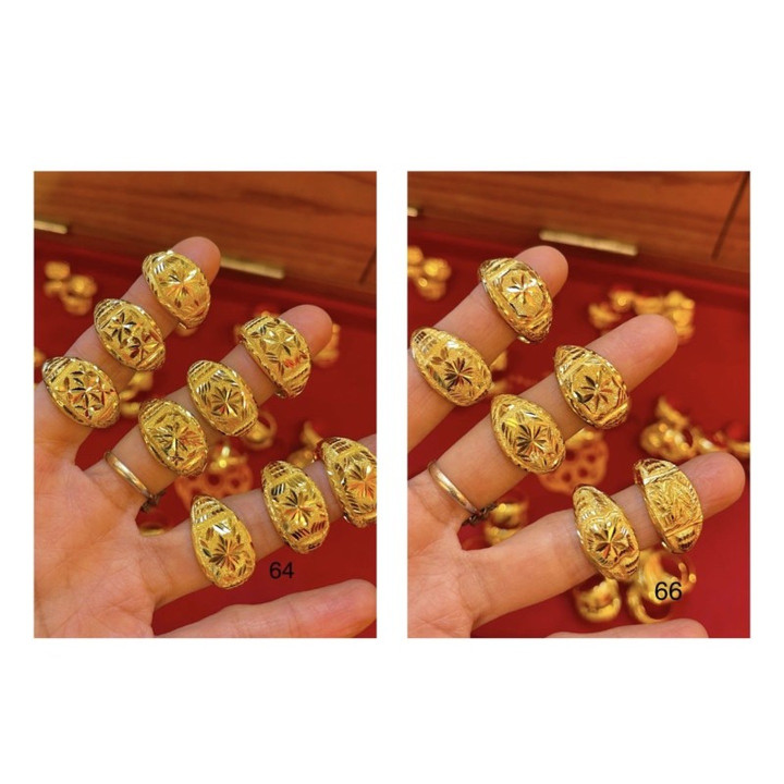 真金镂空戒指 | 1-Salung 设计