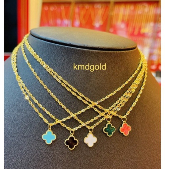 纯24K金迪斯科项链 | KMDGold Yaowarat 设计