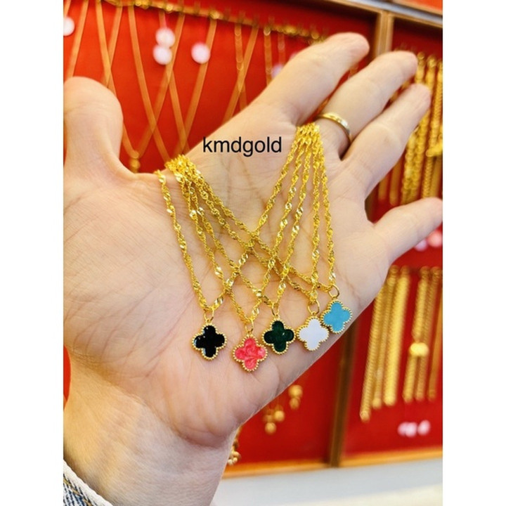 纯24K金迪斯科项链 | KMDGold Yaowarat 设计
