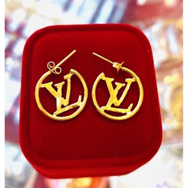 纯金萨隆耳环（14k，3.75克）