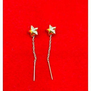 正品 14K 金耳环（1 克）- KMDGOLD