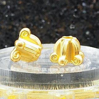 纯金爱心花朵吊坠 | Anya 吊坠（小号）